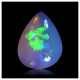 3.0 Crt Brilliant Blue Green Clear Opal